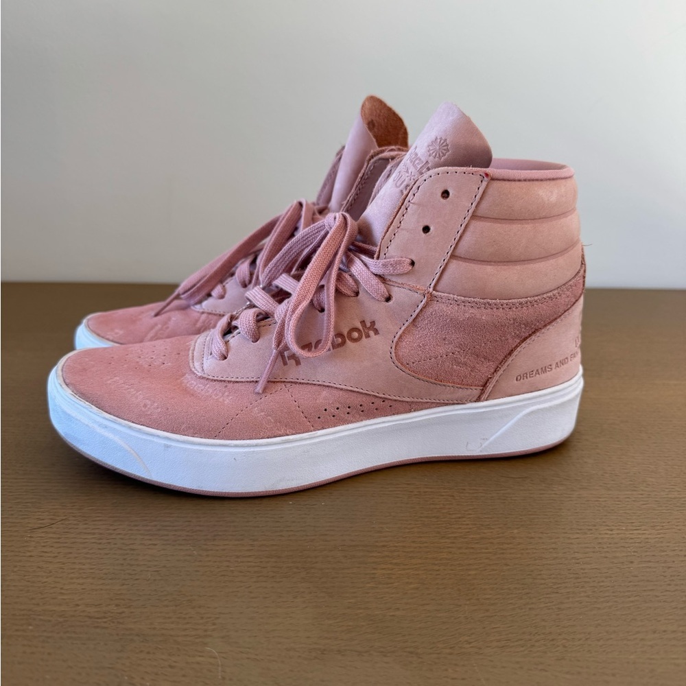 Reebok Moussy Women's Blush High-Top Sneakers Size 8 1/2